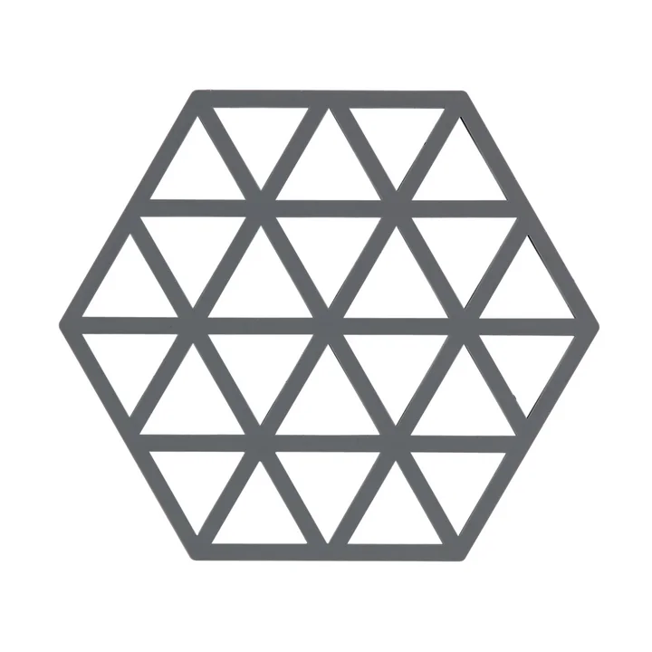 Zone Denmark - Triangle Untersetzer, 16 x 14 cm, cool grey