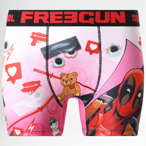Boxer Deadpool Love Rose