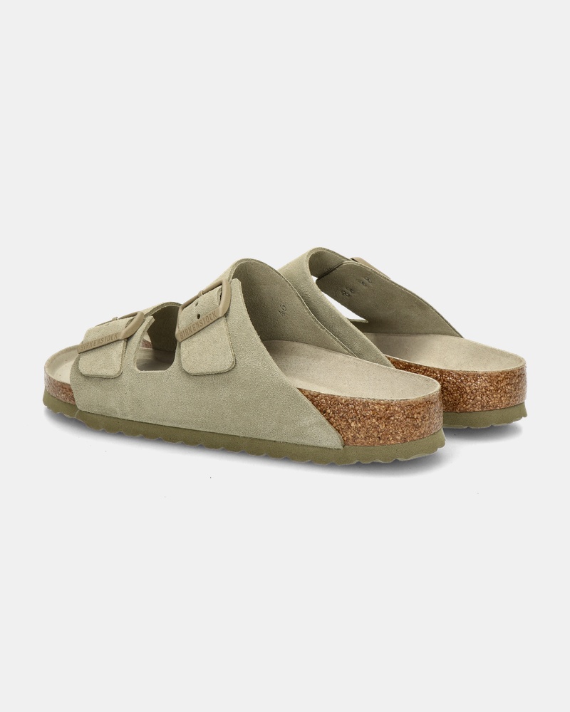 Birkenstock Arizona Suede Sandalen  - bruin