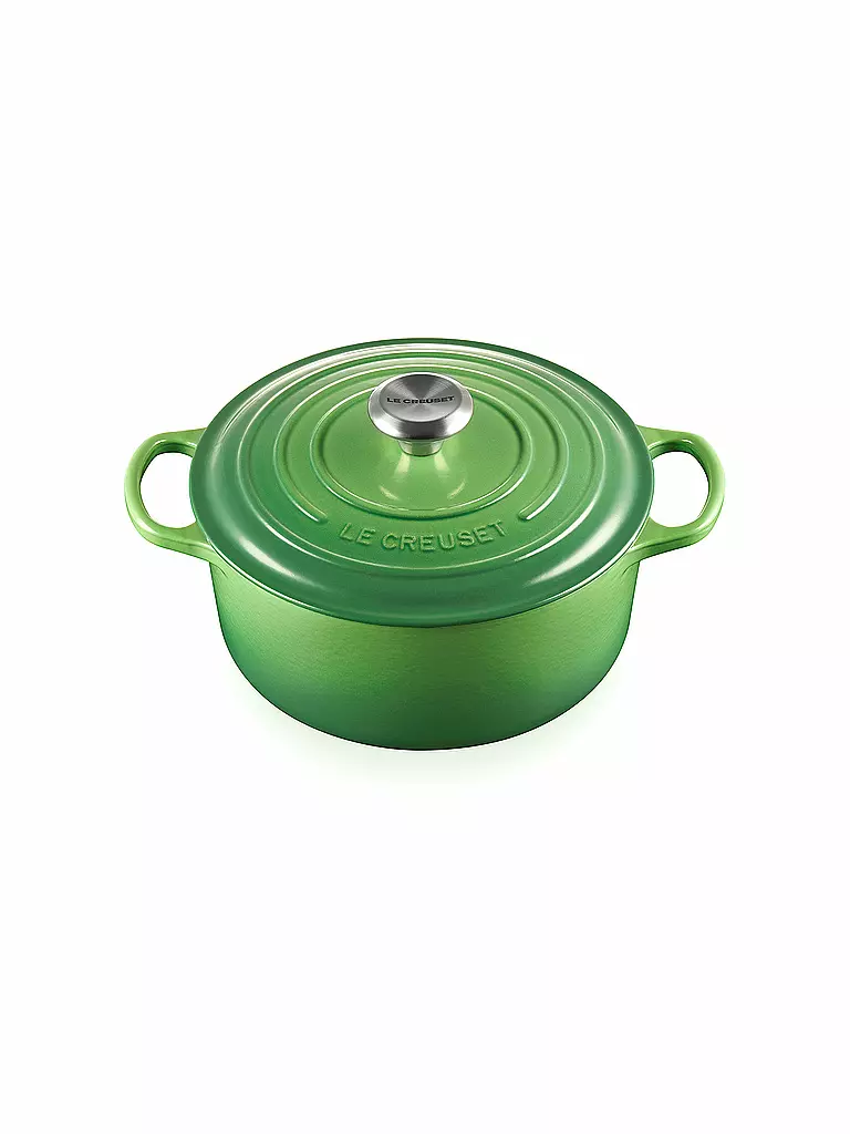 LE CREUSET Bräter rund Signature 24cm/4,2l Bamboo Green grün