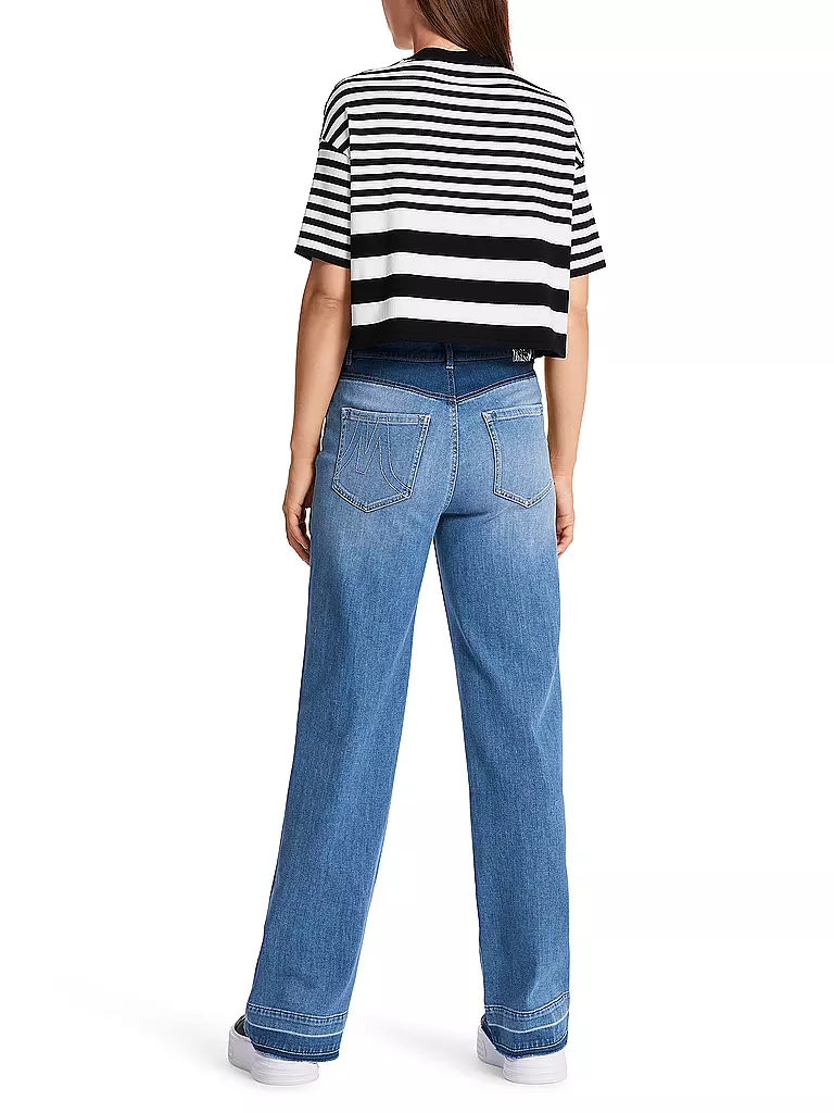 MARC CAIN Jeans WIDE FIT HIGH WIGAN hellblau