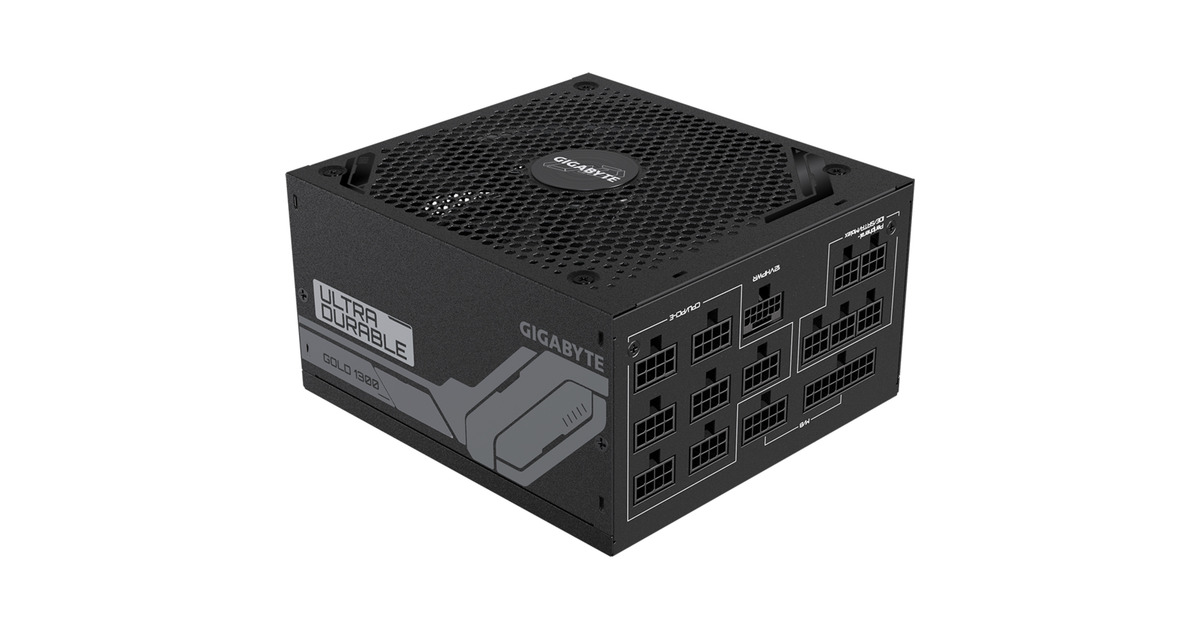 GIGABYTEGP-UD1300GM PG5 modulaire 1300 watt voeding   (Zwart, 8x PCIe)