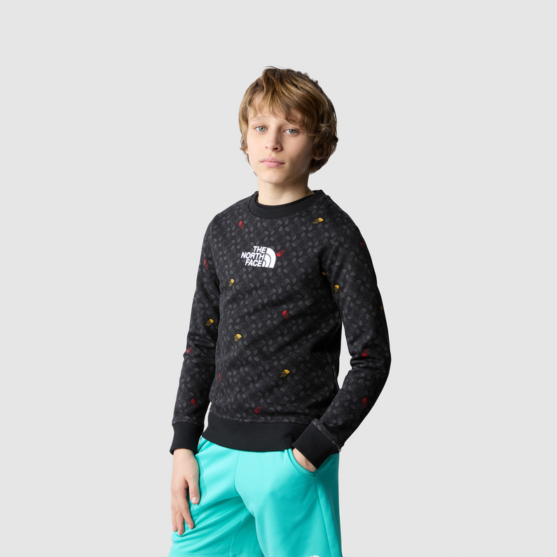 The North Face Kinder B Drew Peak Light Crew Print Pullover
