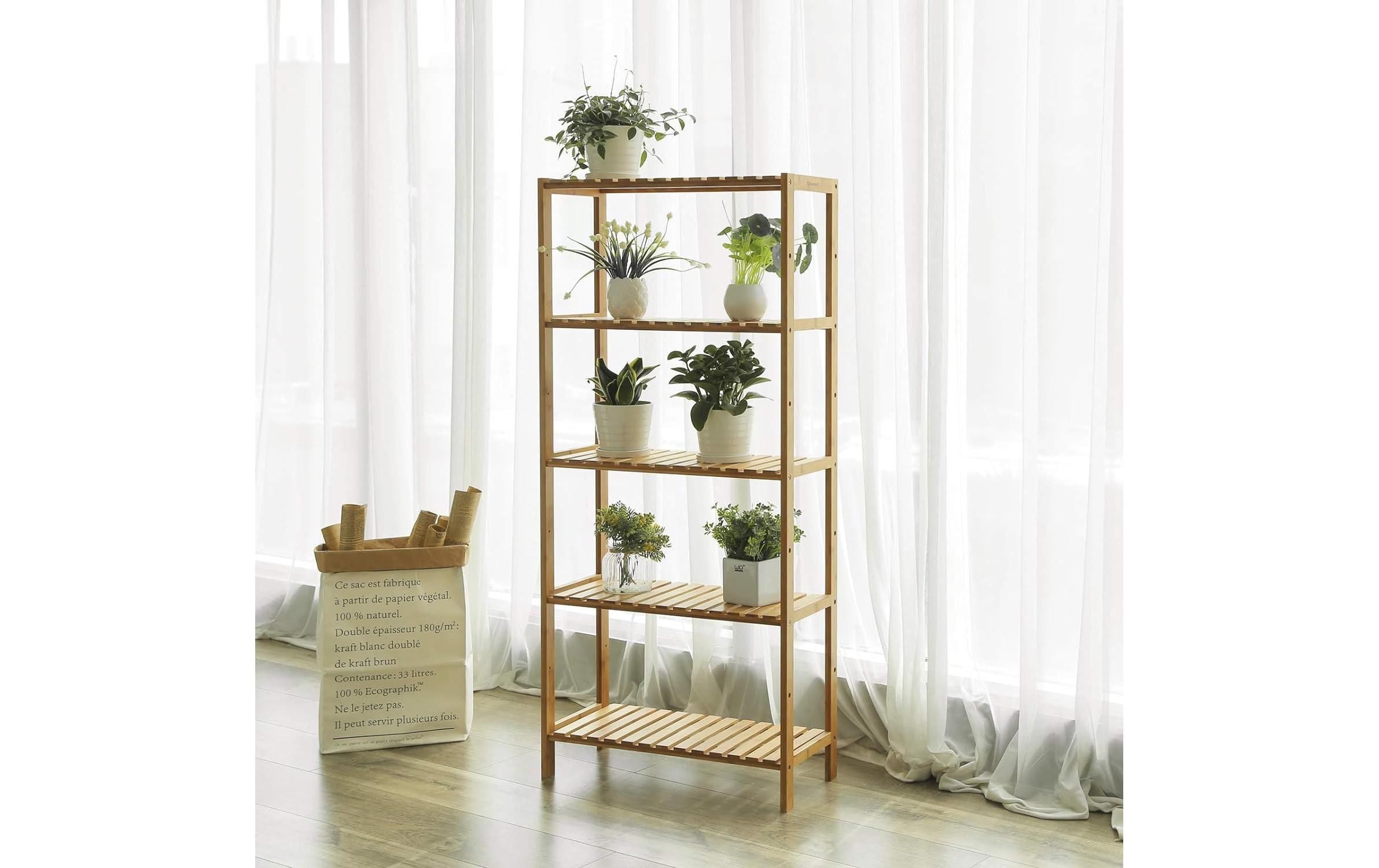 Regal 60 cm x 130 cm, Bambus/NatureBadezimmergestell