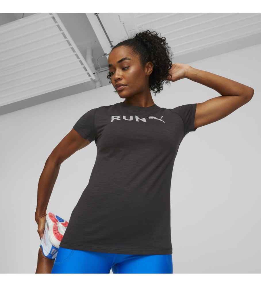 Camiseta Puma com logo preto