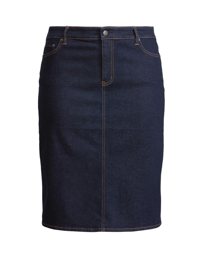 Lauren Ralph Lauren SP STR ECO IN DNM-SKIRT Rinse wash