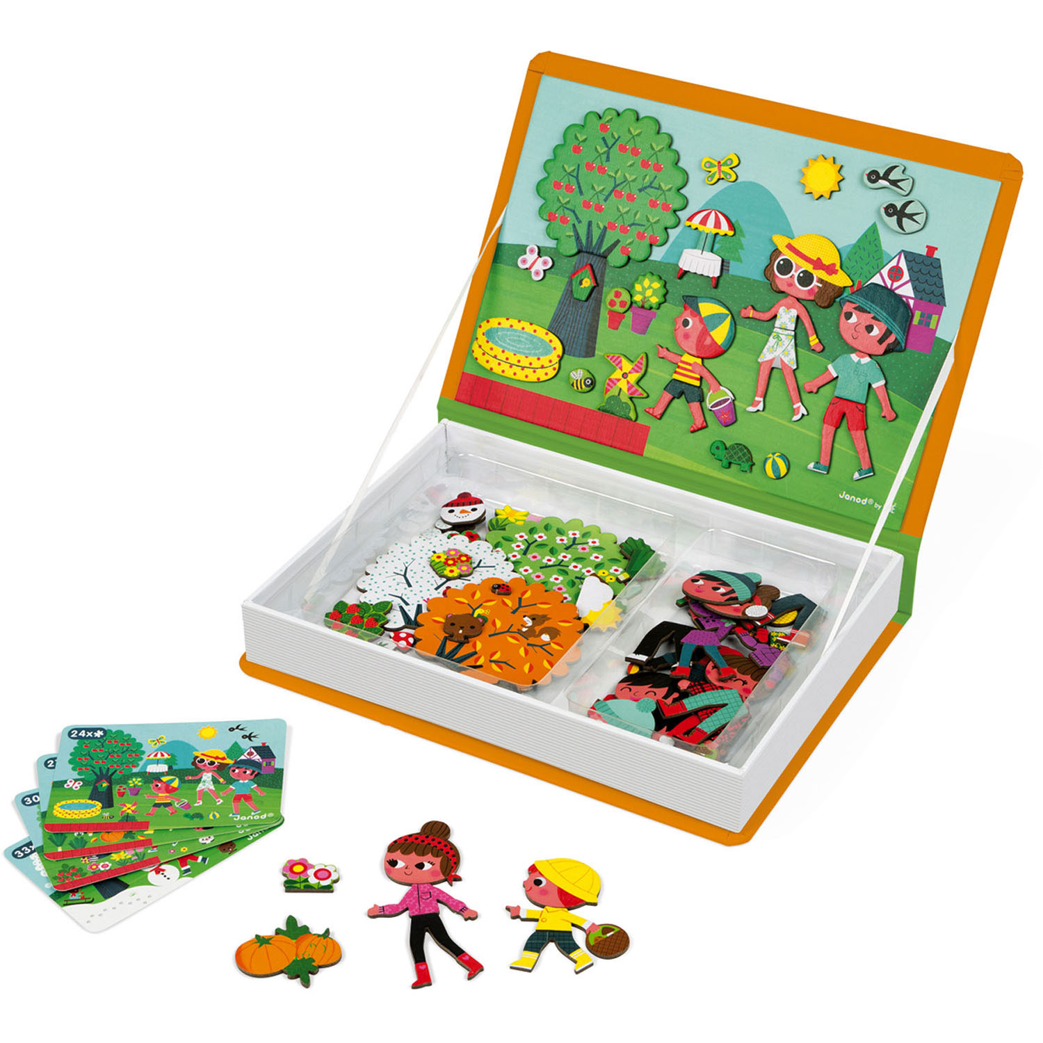 Janod Magnetibook - 4 Seizoenen