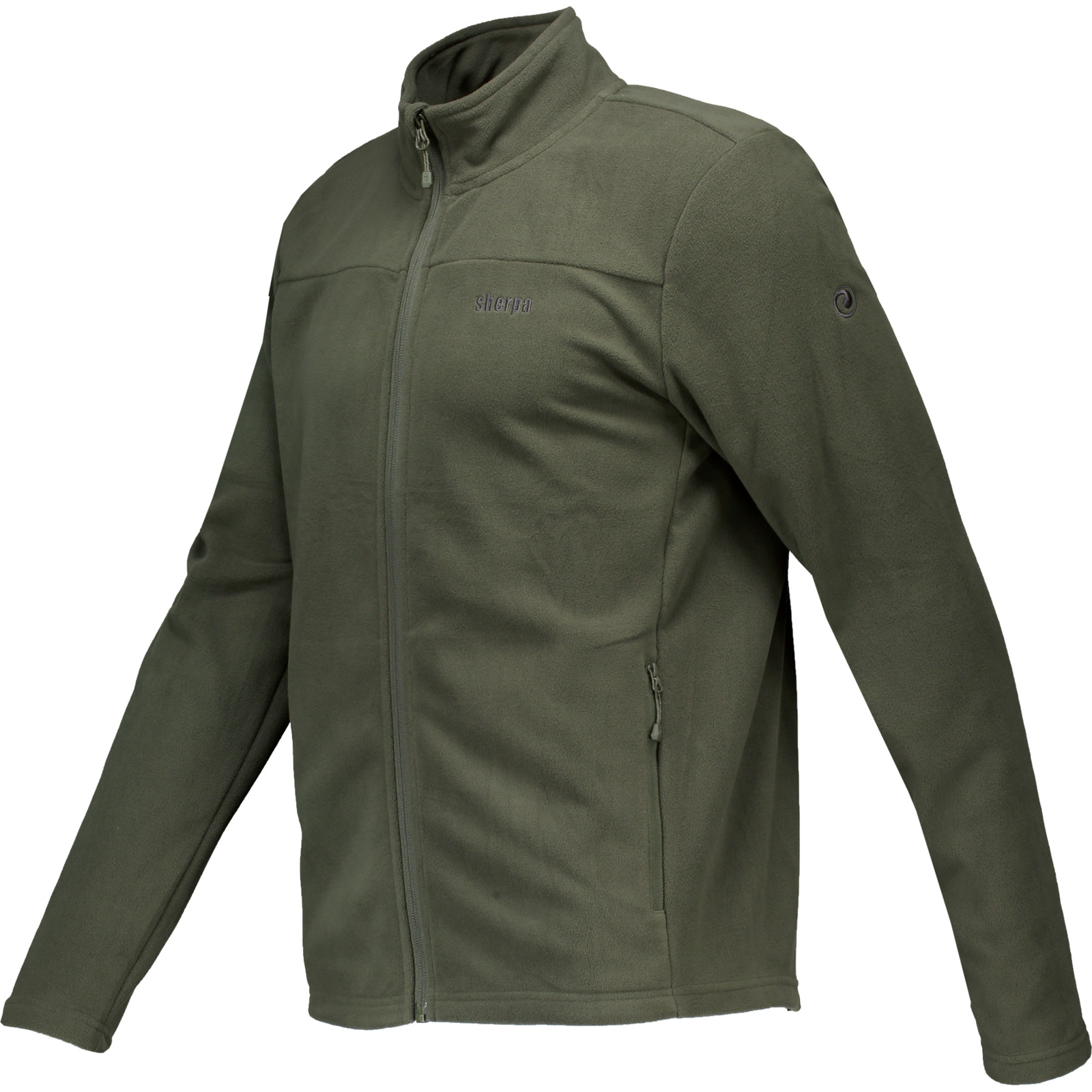 Sherpa Herren-Fleecejacke Pelden L, olive