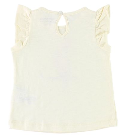 Mini A Ture T-Shirt - Decia - Weiß m. Papagei