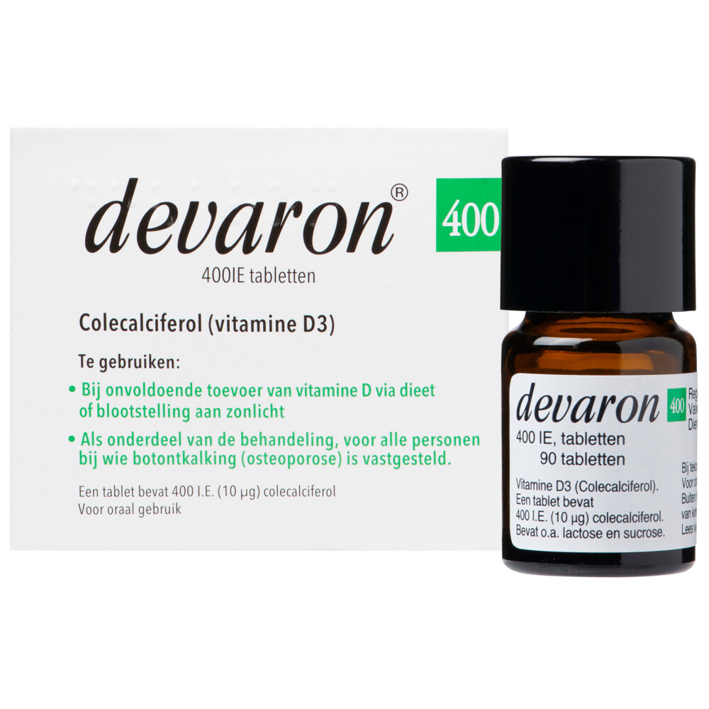 Devaron Vitamine D 400IE90 tabletten
