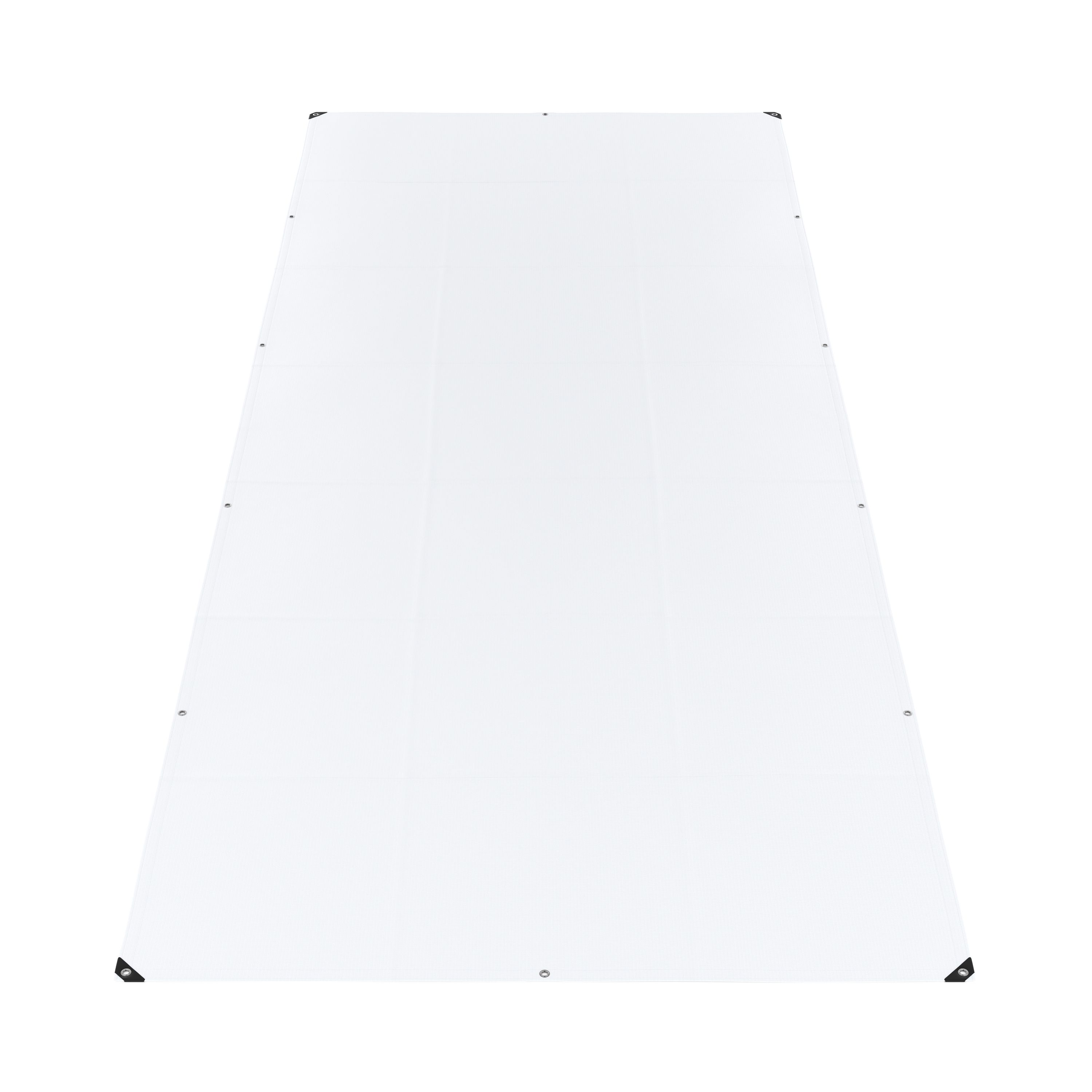 Abdeckplane PVC 450g/m2 weiss 2 x 5 m