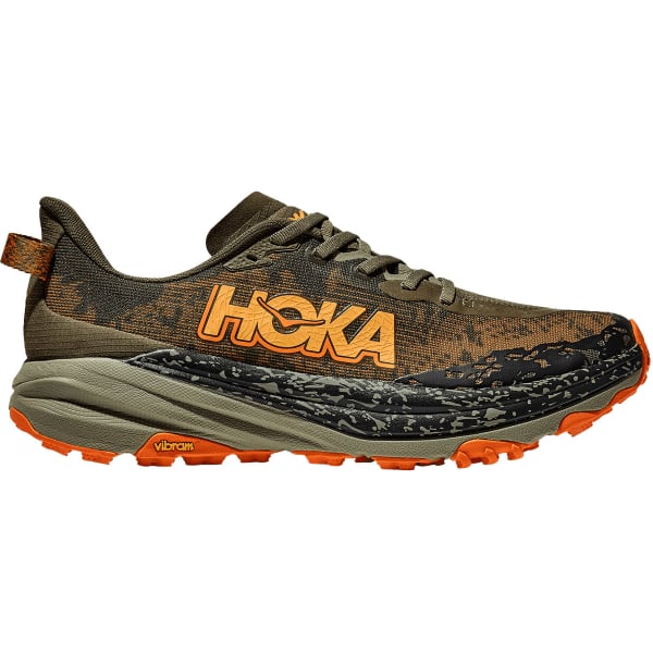 Chaussure trail HOKA ONE ONE SPEEDGOAT 6 WIDE ANTIQUE OLIVE / SQUASH