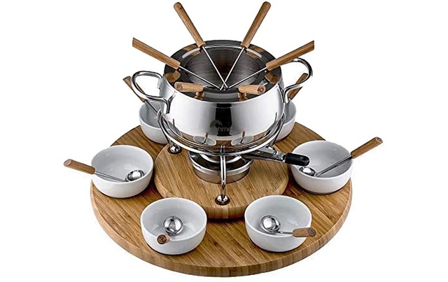 ohmex Fondue »OHM-FND-2229 29 Teile« Holzart: Bambus (China)