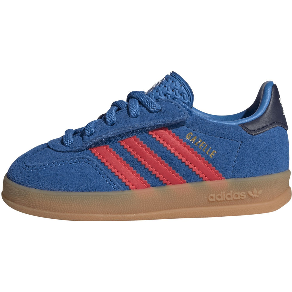 Køb adidas Originals Lucid Ray Blue/Lucid Red/Gum 2 Gazelle Indoor Cf El I Sneakers
