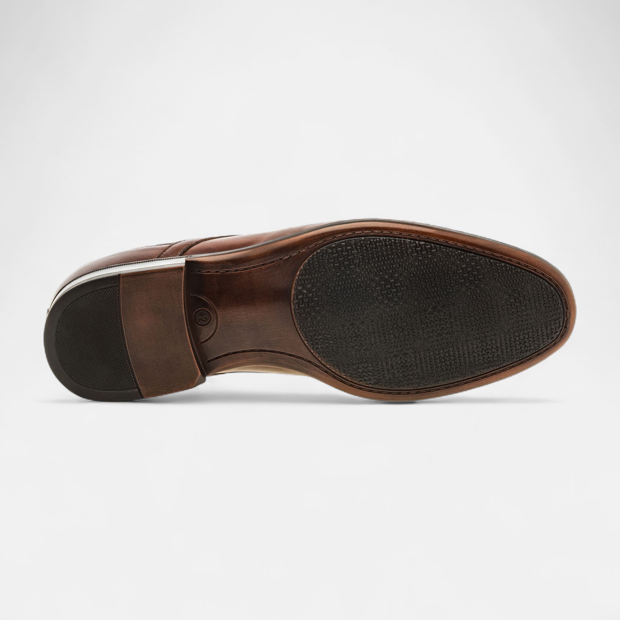 Derbies Homme en cuir marron