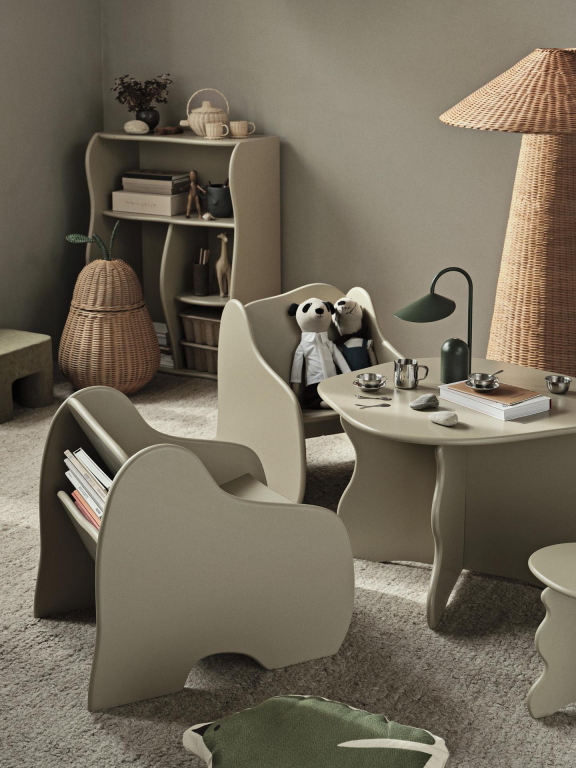Ferm Living Slope boekenkast wandkast Cashmere