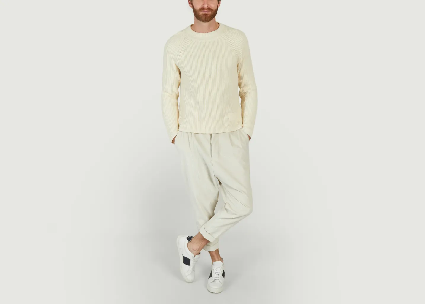 Pull côtelé AMI Paris