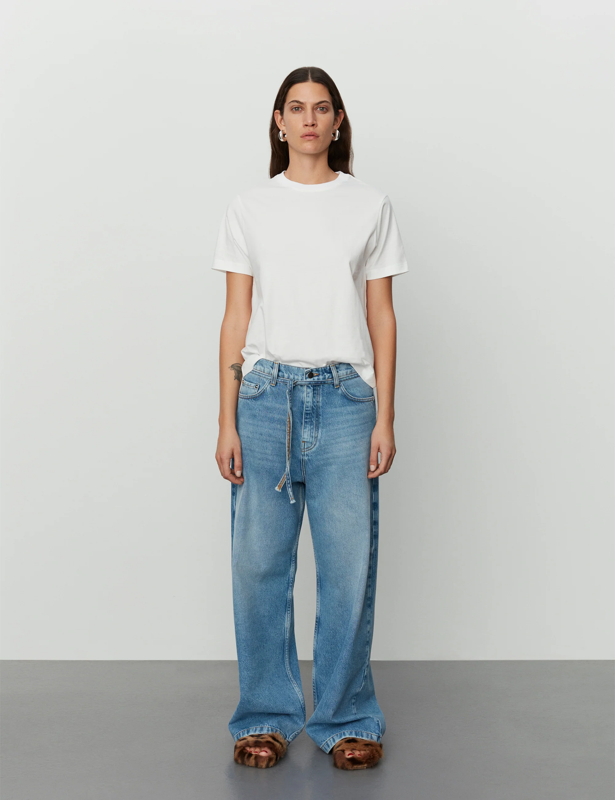 DAY Birger et Mikkelsen  Parry Heavy Cotton t-shirt - hvid