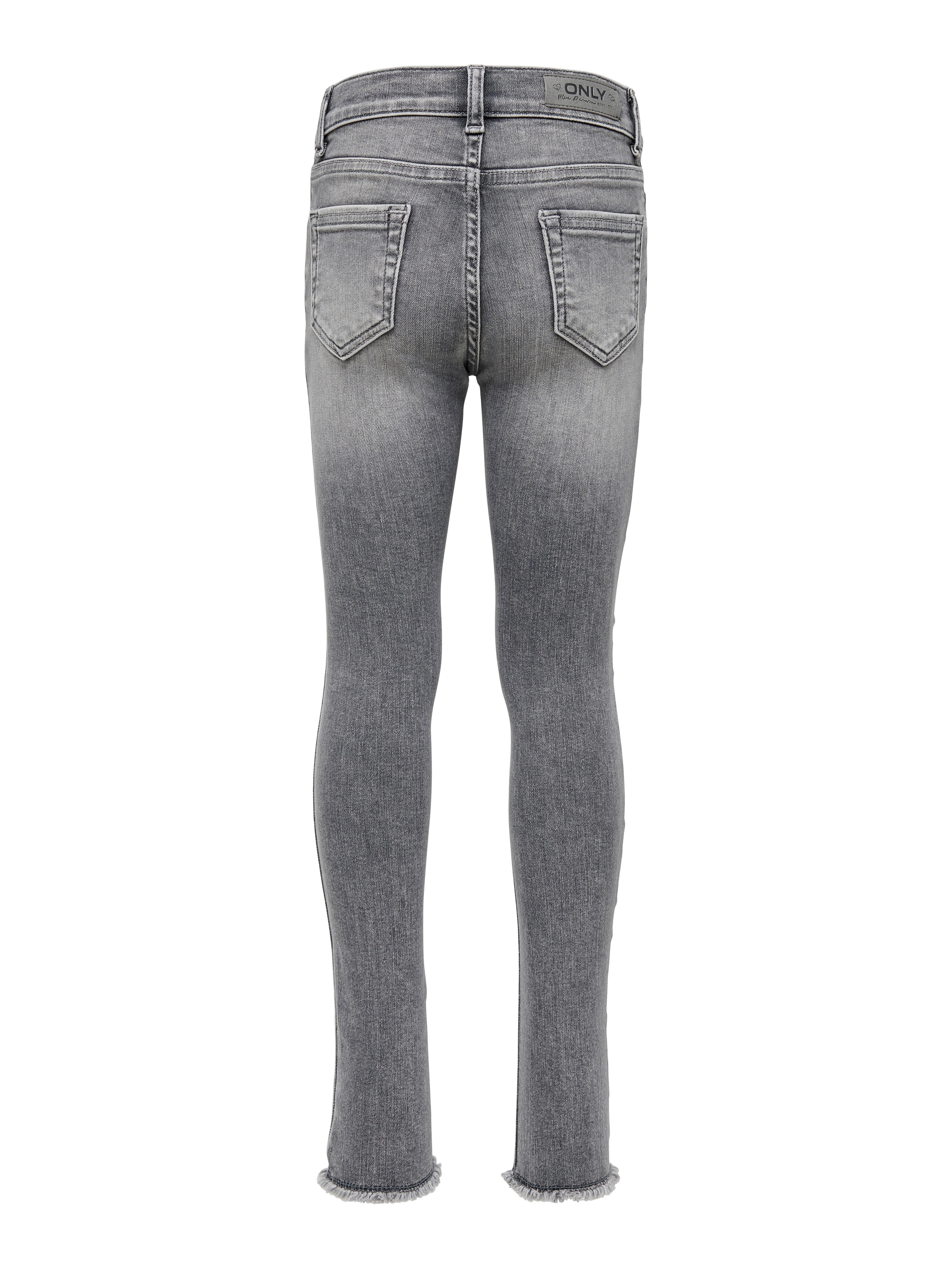 KONBLUSH Mittlere Taille Skinny Fit Jeans Grey Denim