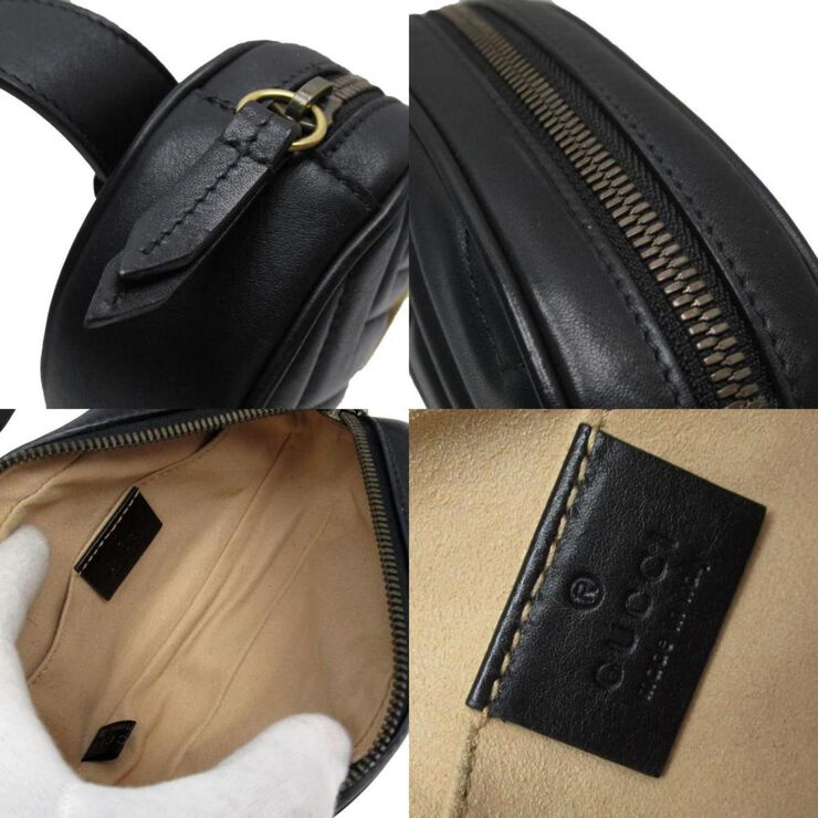 Gucci Vintage Gucci Marmont Black