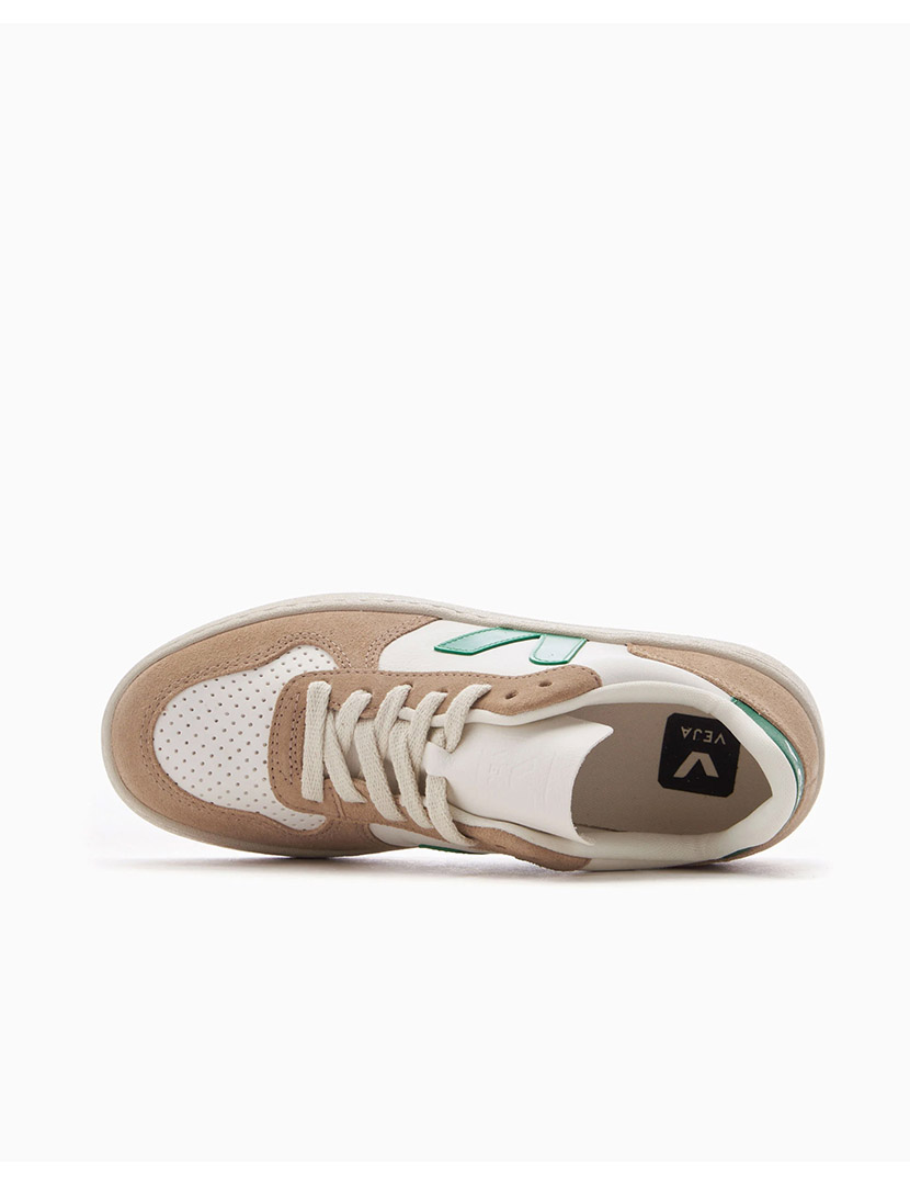 V-10 Chromefree Beige-Green Sneakers