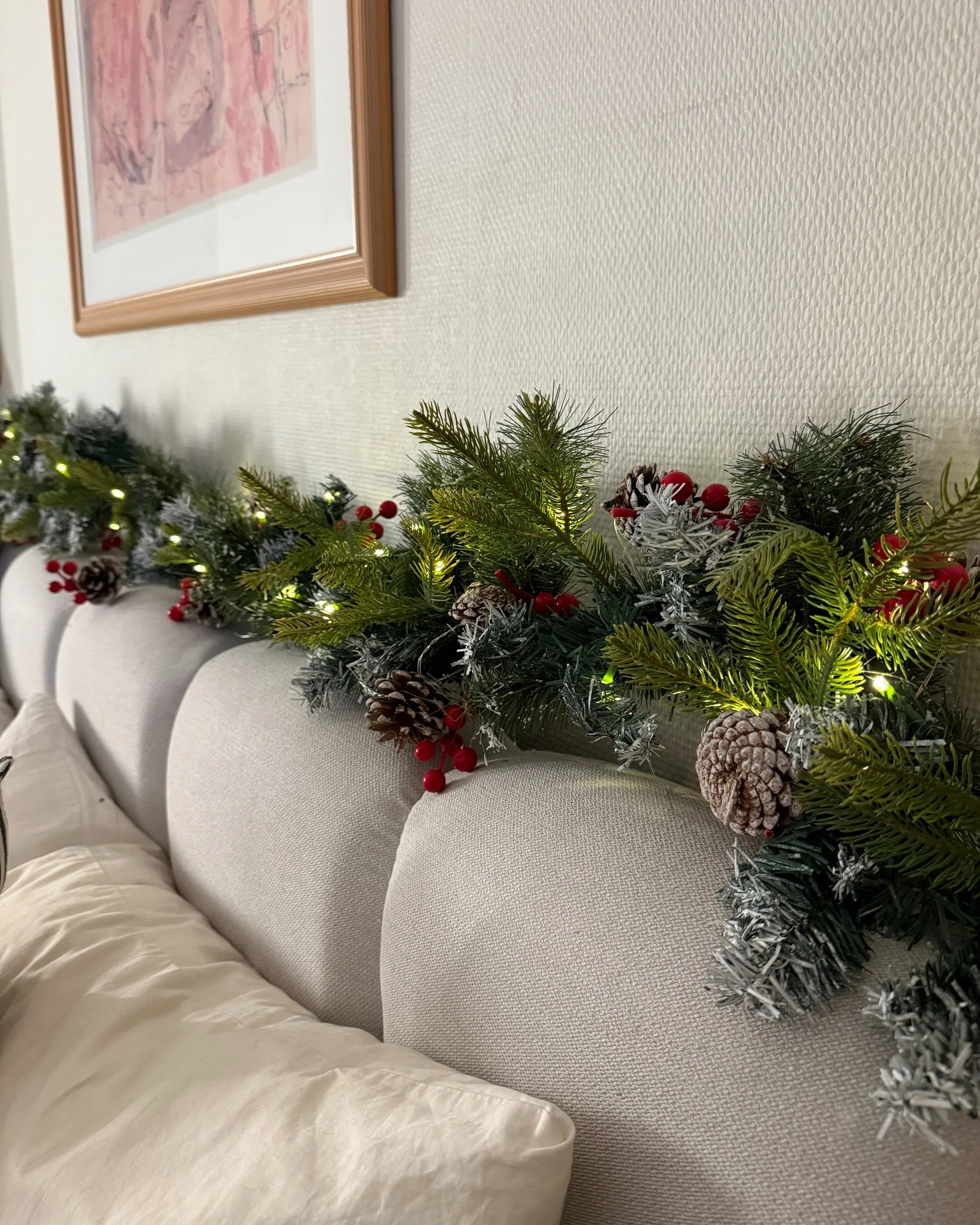 Kerstguirlande LED PAIMIO 270 cm Groen