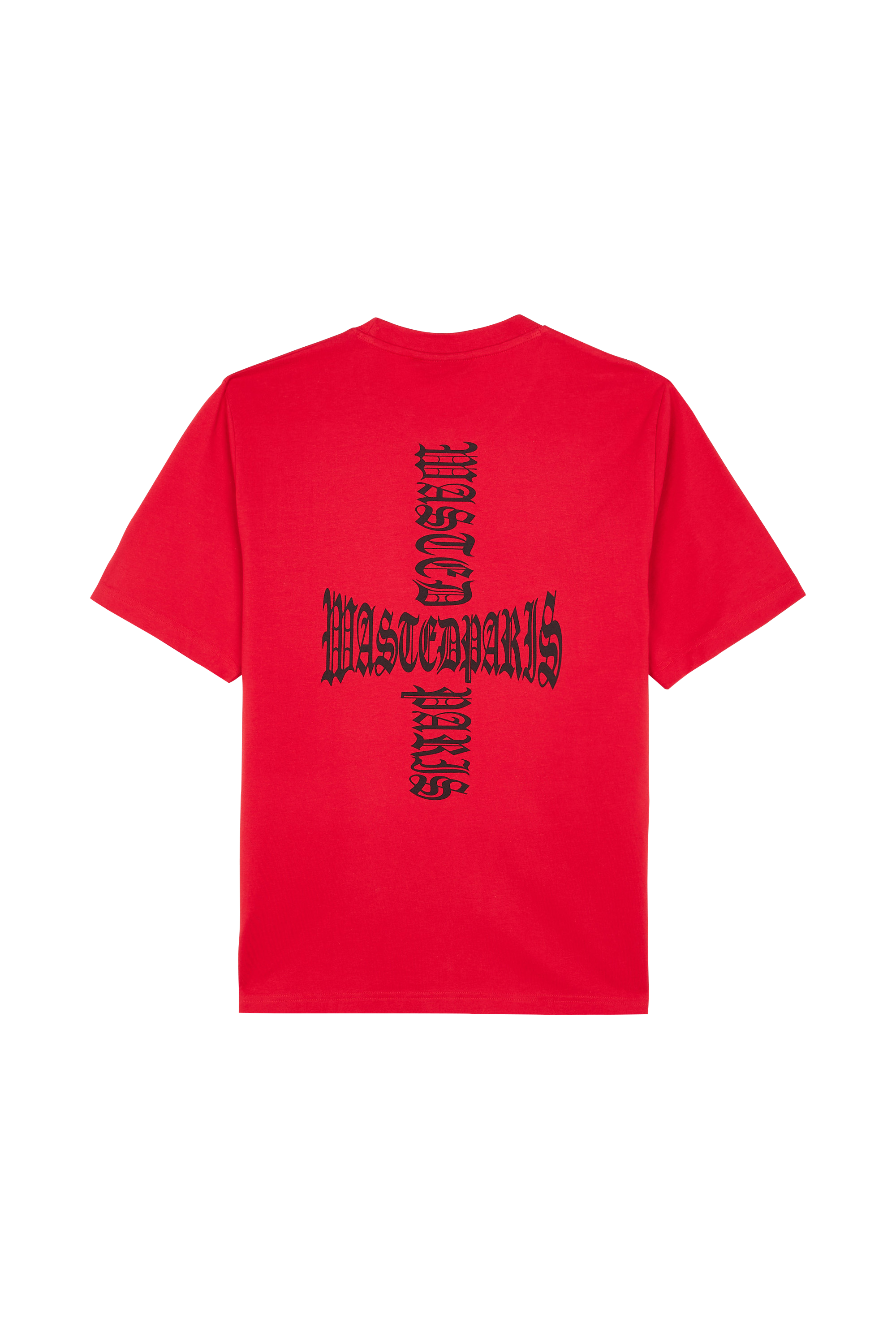 WASTED T-shirt Rouge