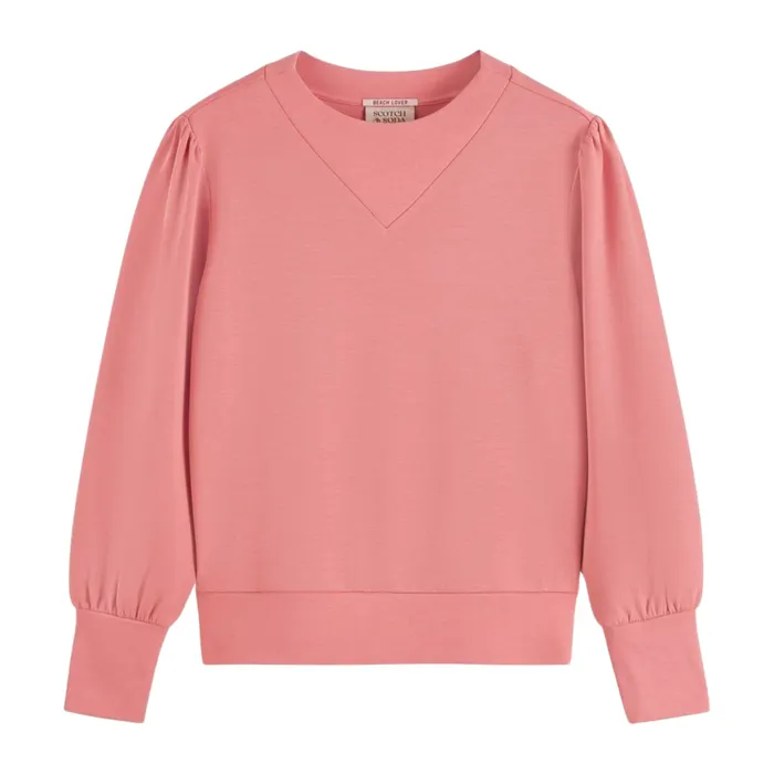 Scotch & Soda Ruched Yoke Sweater Dames