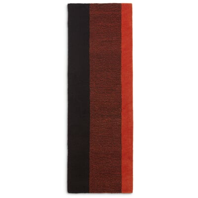 Teppich Lex, Orange-Braun, Streifen