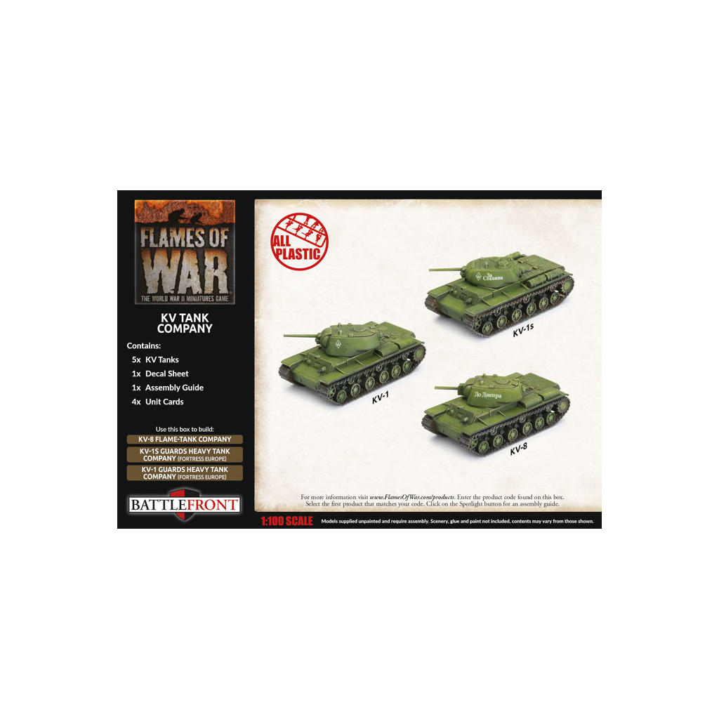 Flames of War - KV Tank Company