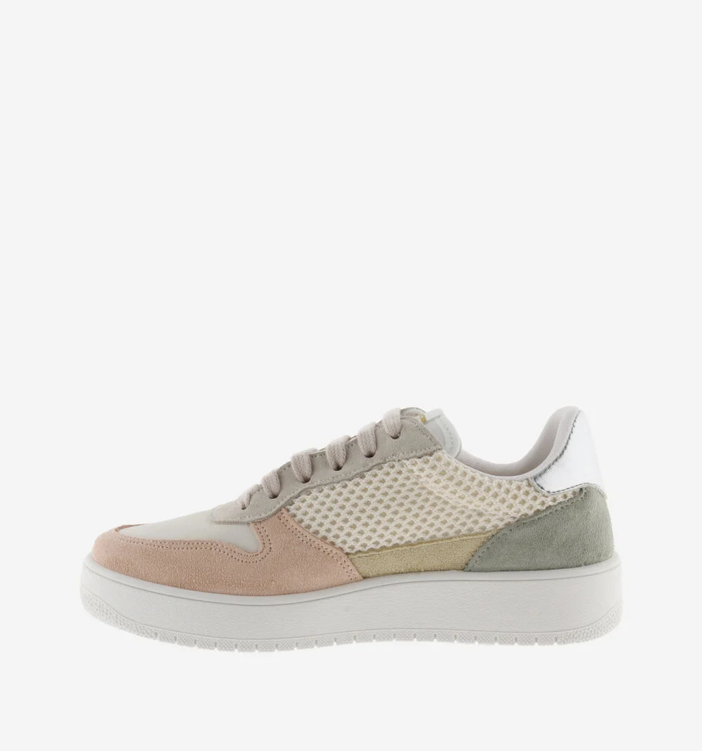 MADRID MESH & CUIR FENDUBEIGE