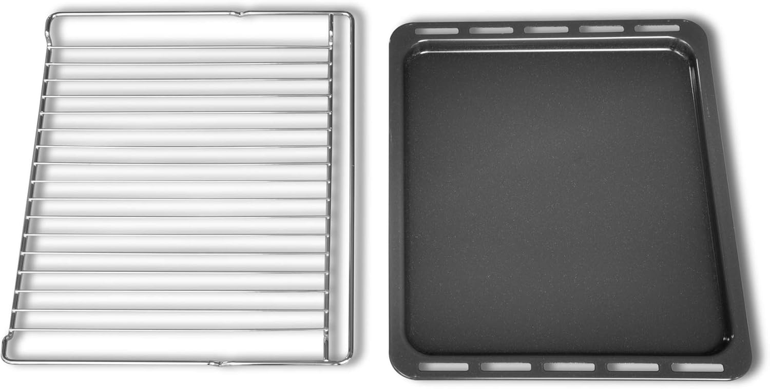 Bauknecht BAR2 KP8V2 IN Einbau-Backofen mit Pyrolyse-Reinigungssystem/Energieeffizenzklasse A/ 71 L Maxi-Garraum/ 2-fach Backauszug/ PowerHeißluft/ SmartClean