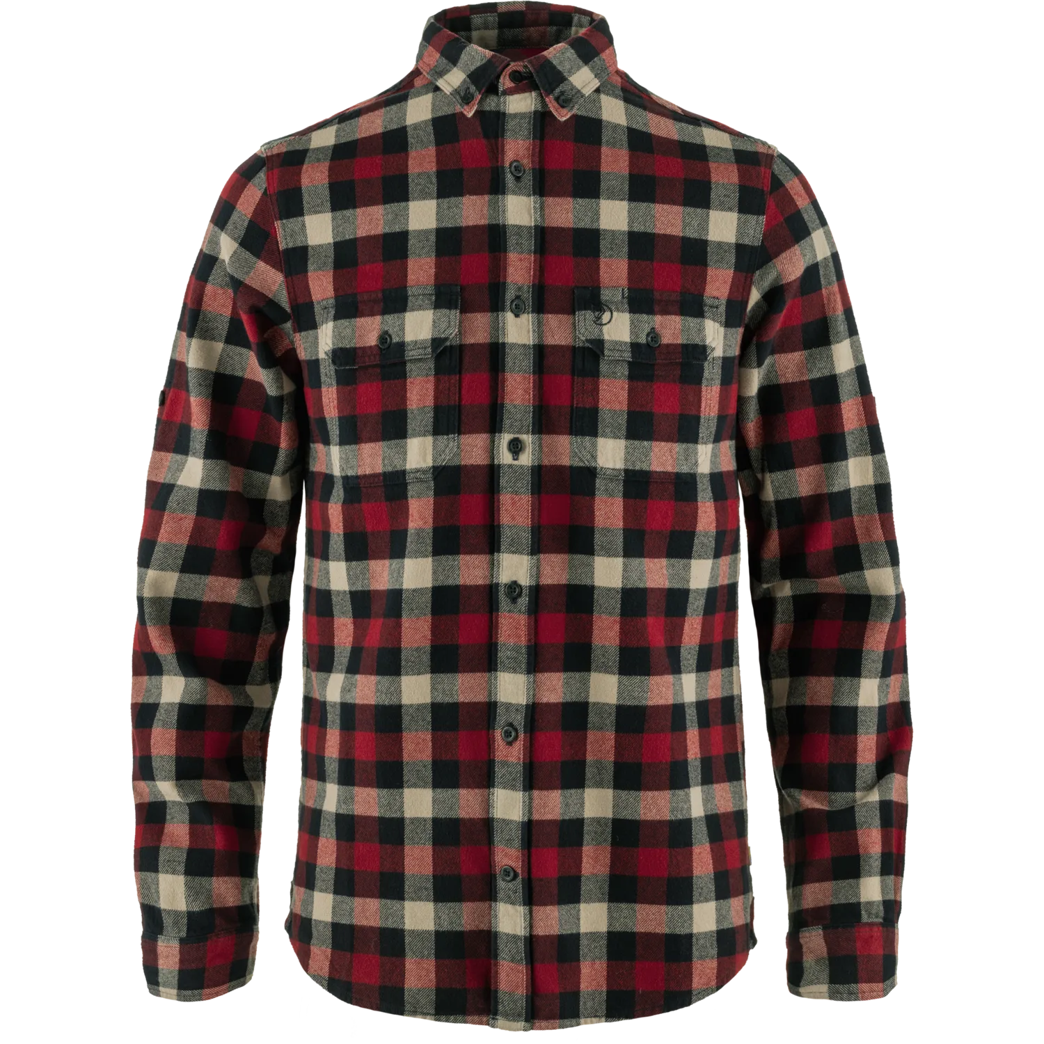 Fjällräven Men's Skog Shirt Dark Navy-Red