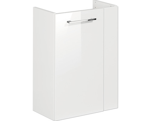 Meubel FACKELMANN Kleine Badkamercollectie BxHxD 44 x 60 cm x 24,3 cm Frontkleur wit hoogglans 86015