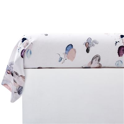 Linge de lit effet peinture - BECQUET CRÉATION