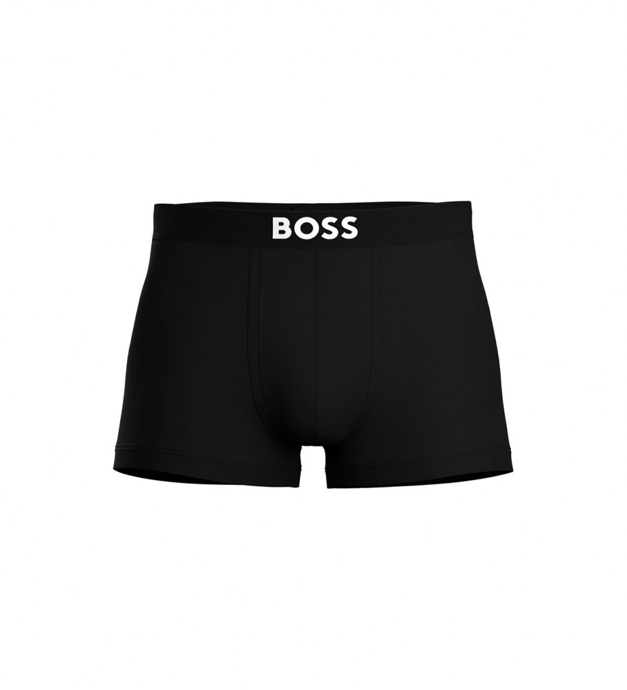Cuecas BOSS com logotipo preto