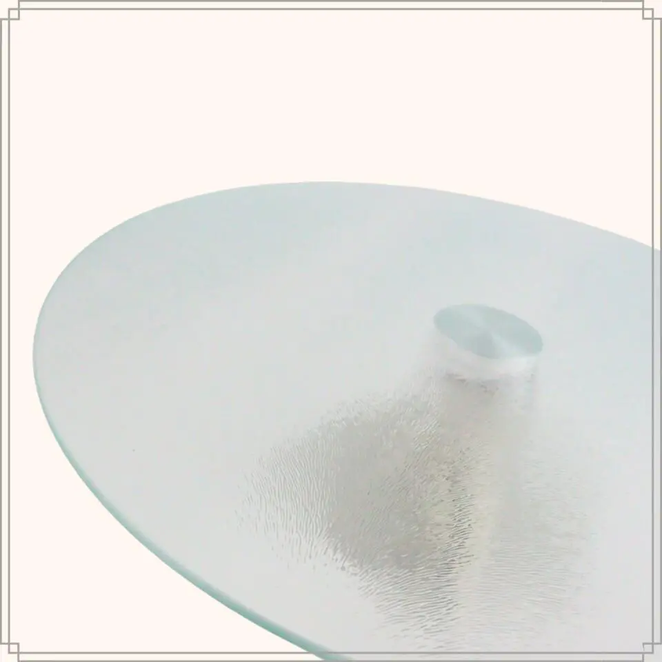 OTIX Taartplateau Luxe Glas Met Voet Draaibaar Taartschaal Taartbord Cake