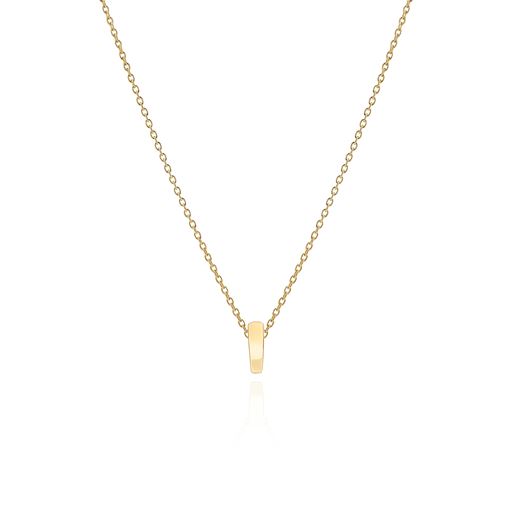 Sif Jakobs Jewellery Lock Charm Halskæde, Gold Plated, 45 cm