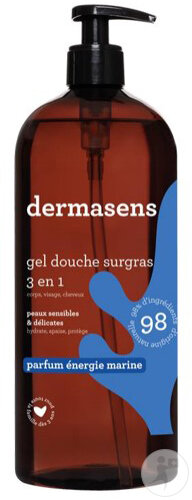 Marque Verte Dermasens Gel Douche Surgras Energie Marine 1l