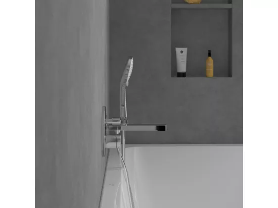 Façade mécanique avec inverseur VILLEROY ET BOCH Architectura + corps encastré