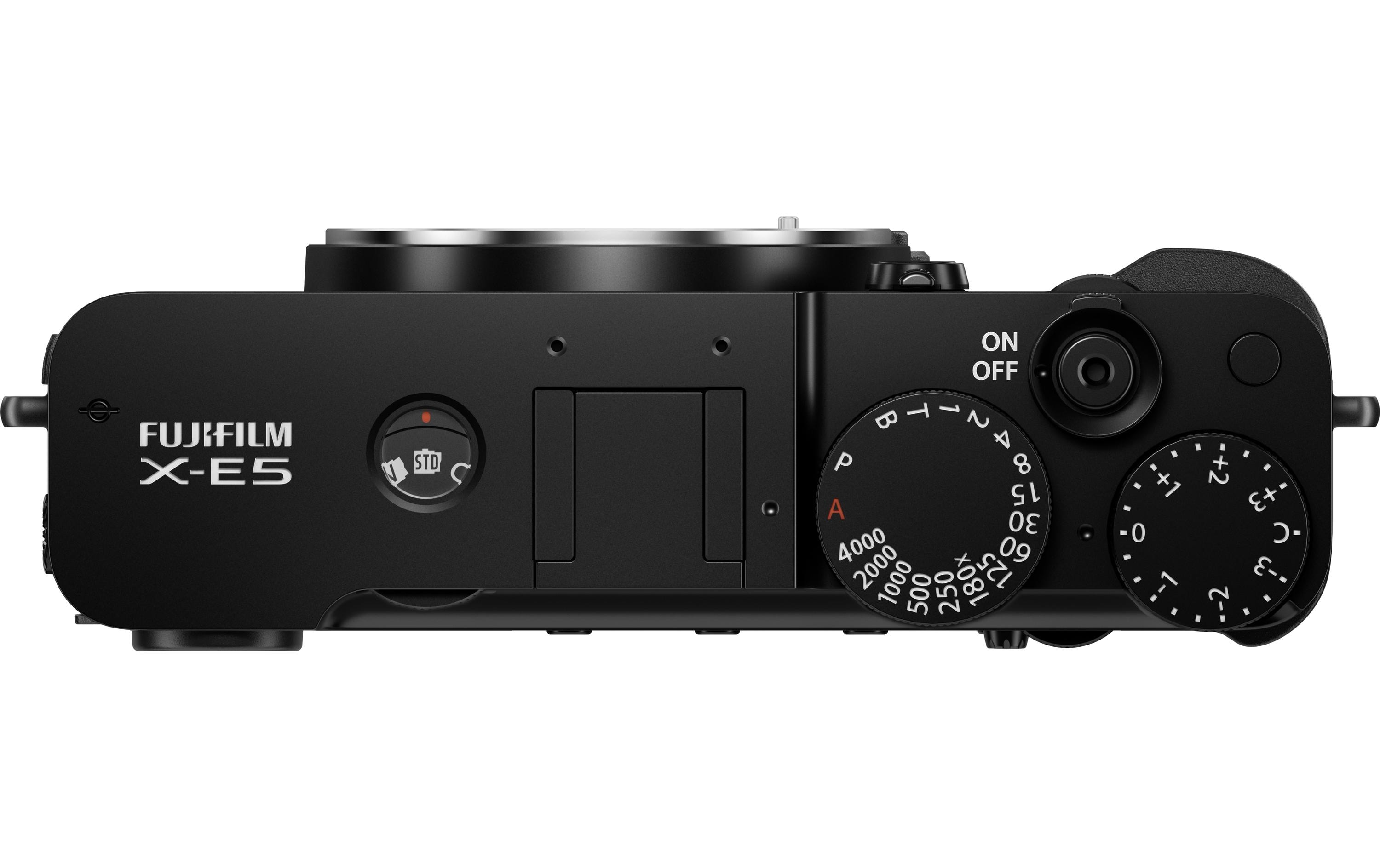 X-E5 Body Schwarz<br>Spiegellose Digitalkamera mit einem leichten, kompakten Gehäuse