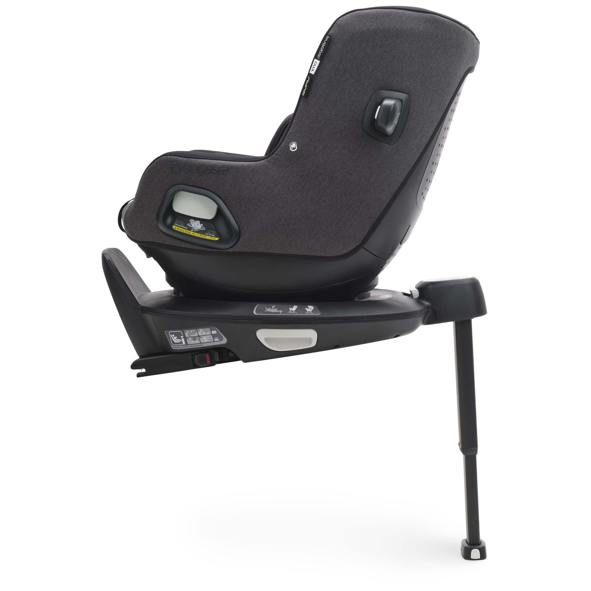 Bugaboo Owl by Nuna zwart - autostoelen groep 1 - Prénatal