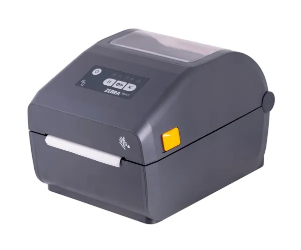 Zebra ZD421d - Etiketprinter - direkte termisk - Rulle (10,8 cm) - 300 dpi - op til 102 mm/sek. - USB 2.0, USB vært - grå