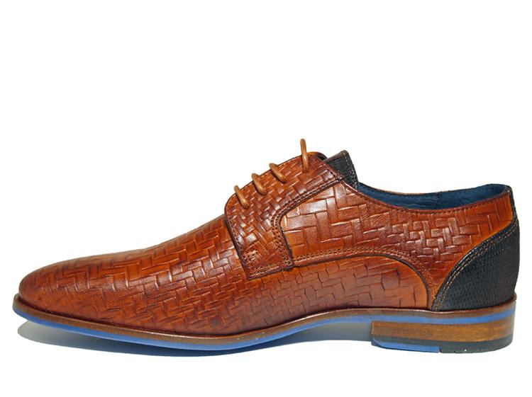 Berkelmans Oulton Cognac Braided Cognacbruin (2310050122)