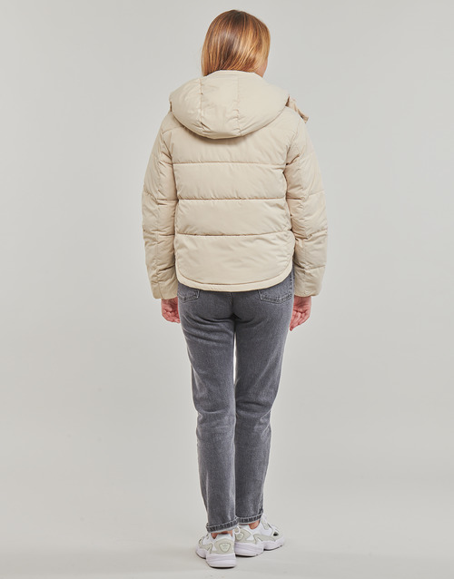 Calvin Klein Jeans - MONOLOGO NON DOWN SHORT PUFFER Beige