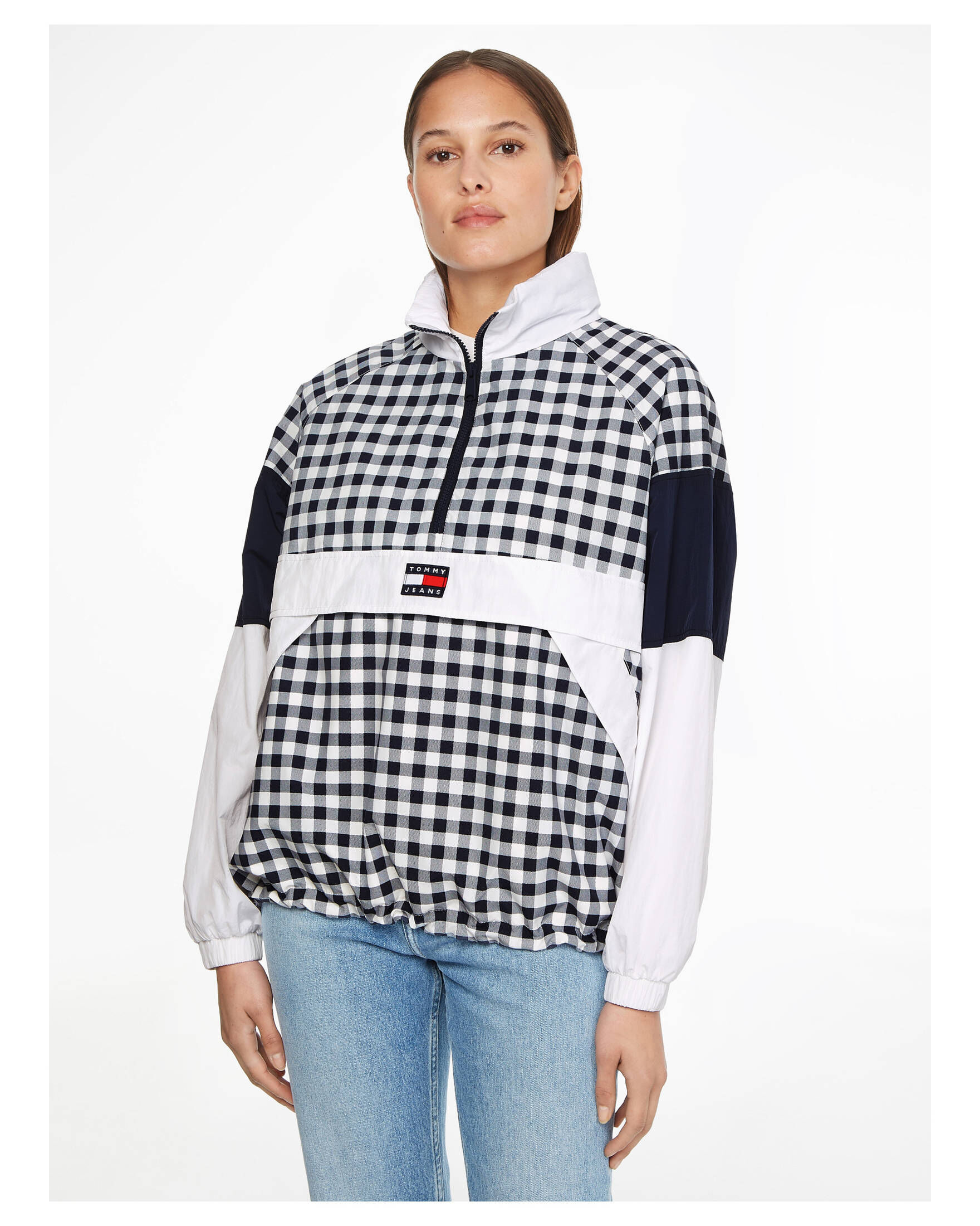 Tommy Jeans| Damen Jacke GINGHAM POPOVER