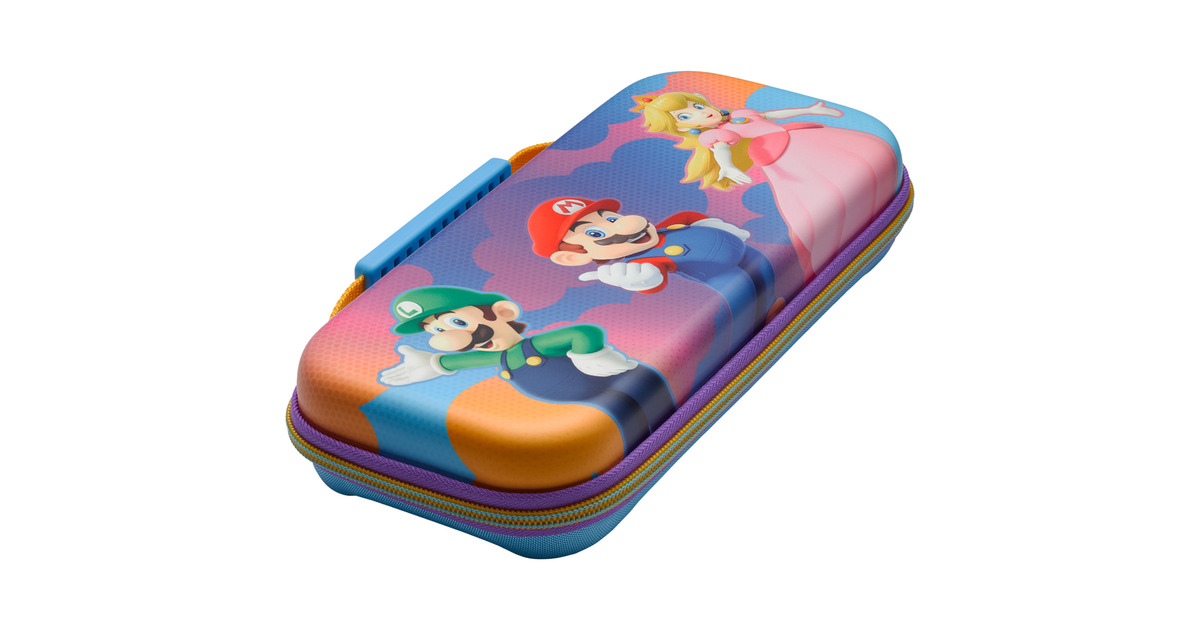 PowerAProtection Case for Nintendo Switch - OLED Model, Nintendo Switch and Nintendo Switch Lite - Color Splash Heroes tas