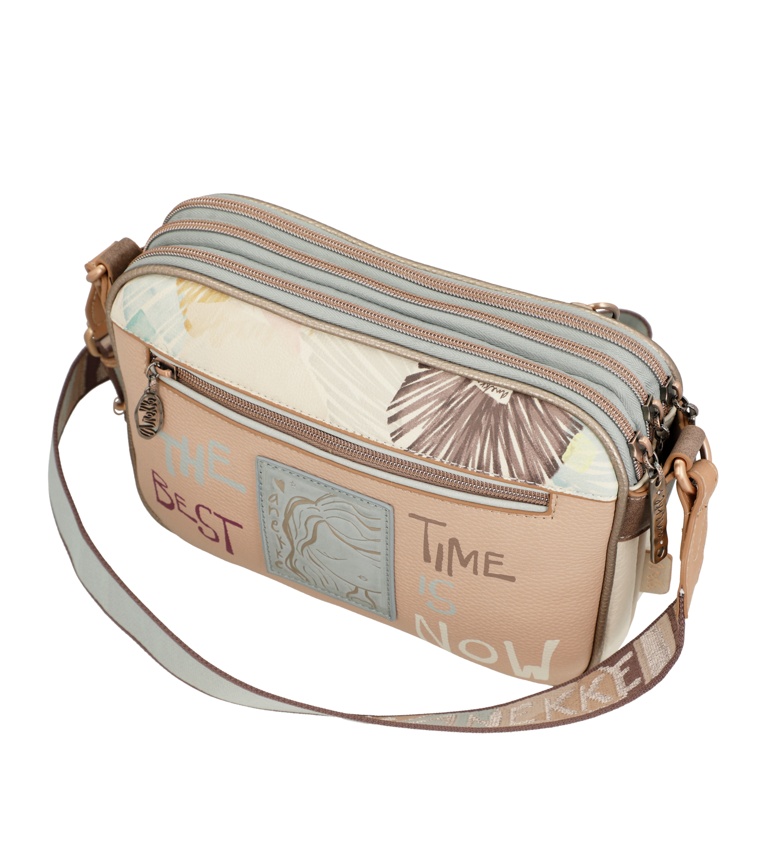Anekke Crossbody Mini Bag blau beige