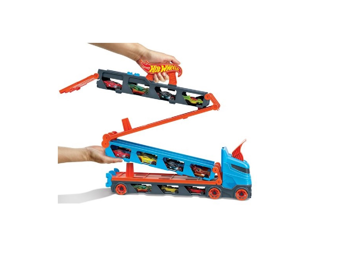 CAMIÃO TRANSPORTE HOT WHEELS SPEEDWAY