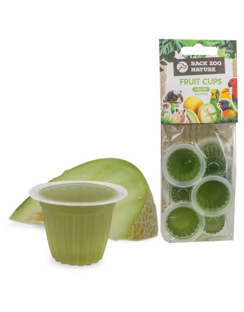 Back Zoo Nature Fruit Cups Meloen - Vogelsnack - 6 stuks